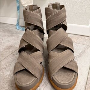 Sorel wedge sandals